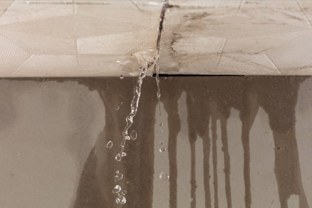 Professional Burst Pipe Cleanup technician working in Devens, MA